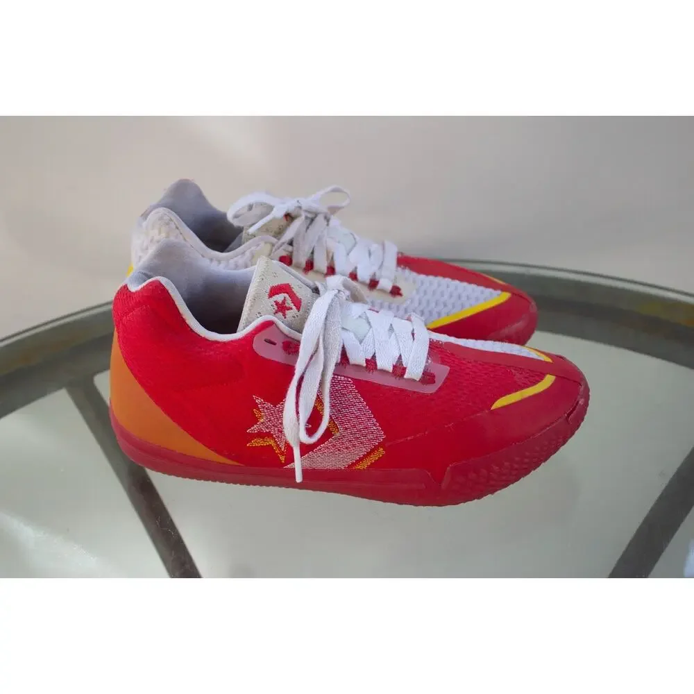 Converse All Star BB EVO Wholehearted Red White Baseball Shoes Men 6 / Women 7.5